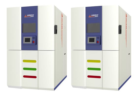 Un buen precio. Cámara de choque térmico de 3 zonas de 300L para ensayos de productos duraderos de conformidad con ASTM D3165 IEC 60068-2-14 en línea